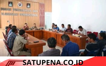 emkab Humbahas Adakan Rapat Finalisasi Pembebasan Lahan Huntap Penyediaan Rumah Khusus