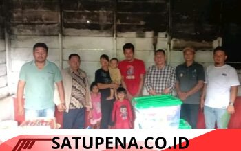 Pemkab Humbahas Berikan Bantuan kepada Korban Musibah Kebakaran di Parlilitan.
