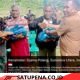 Pemkab Humbang Hasundutan Serahkan Bantuan Sembako kepada Masyarakat Terdampak Bencana di Kecamatan Sijamapolang.