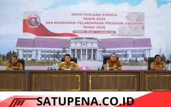 Bupati Humbang Hasundutan Buka Rapat Evaluasi Kinerja Tahun 2025 Dan Koordinasi Pelaksanaan Program/ Kegiatan Tahun 2026.