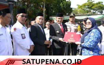 Bupati Humbang Hasundutan Pimpin Peringatan HAB ke-80.
