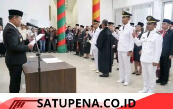 Bupati Humbang Hasundutan Lantik Pejabat Administrator dan Pengawas.