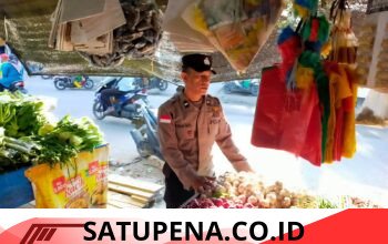 Patroli Dialogis di Pasar Inpres Lhokseumawe, Polisi Perkuat Pencegahan Gangguan Kamtibmas