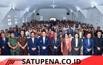 Paskah Oikoumene 2026 Digelar di Pelosok Samosir, Bupati Tekankan Pelayanan hingga Daerah Terpencil.