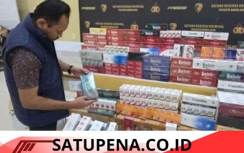 Dua Mahasiswa Ditangkap di Banda Aceh, 618 Slop Rokok Ilegal Disita Polisi