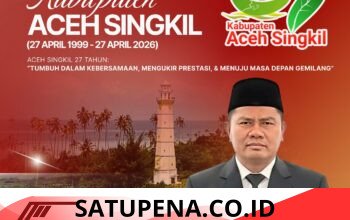 Juliadi Anggota DPRK Ucapkan Selamat Hari Jadi Kabupaten Aceh Singkil ke-27
