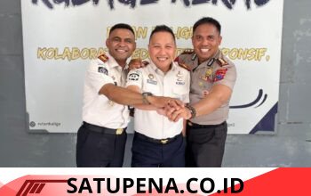 Kapolres Toba Hadiri Pisah Sambut Karutan kelas llBalige Photo Bersama.