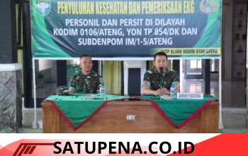 Kodim 0106/Aceh Tengah Gelar Penyuluhan Kesehatan dan Pemeriksaan EKG untuk Deteksi Dini Penyakit Jantung