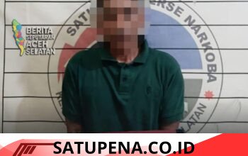 Polres Aceh Selatan Tangkap Pengguna Sabu, Amankan 26 Paket Seberat 14,93 Gram