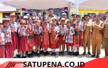 Sinergitas dengan TNI, Bupati Samosir Bersama Dandim 0210/TU Launching 30 Sumur Bor Bantuan KASAD.