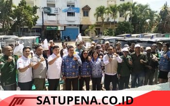 1 Tahun, BPC HIPMI Toba Gelar Bansos Berbagi Kasih untuk 50 Abang Betor di Balige.
