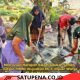Menyusun Harapan dari Adukan Semen, Satgas TMMD Wujudkan MCK Impian Warga Suka Makmur