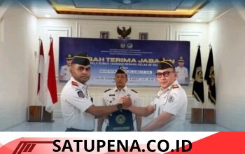 Resmi pergantian  Kepala Rutan Kelas IIB Balige.