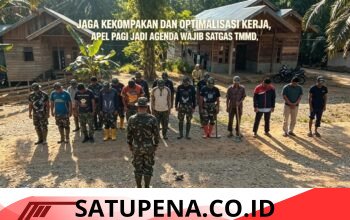 Apel Pagi Satgas TMMD ke-128 Jadi Kunci Disiplin dan Keberhasilan Pembangunan di Aceh Tamiang