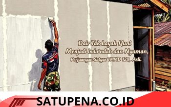 Dari Rumah Tak Layak Huni Menjadi Hunian Nyaman, Sentuhan Akhir Satgas TMMD 128 Wujudkan Impian Warga