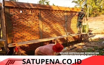 Satgas TMMD 128 Kebutan Pembangunan MCK di Suka Makmur, Wujud Nyata Kepedulian Kesehatan Masyarakat