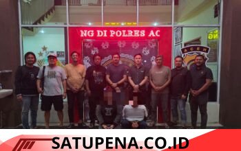 Satreskrim Polres Aceh Tengah Bekuk Dua Buronan Kasus Curas Maut Pekanbaru