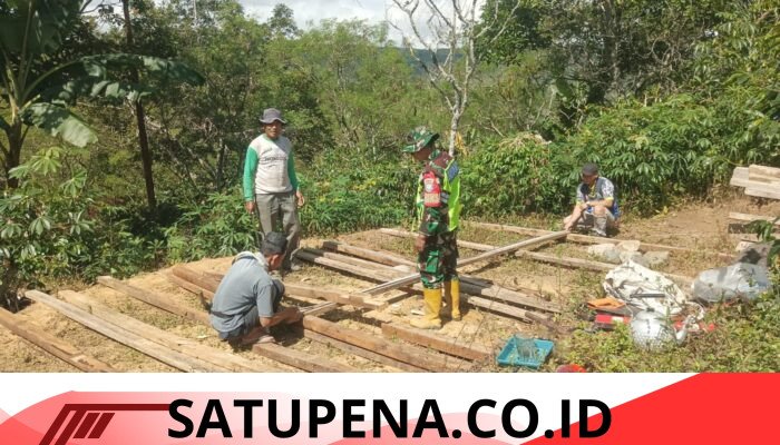 Babinsa Koramil Jagong Pererat Silaturahmi Lewat Komsos di Desa Berawang Dewal