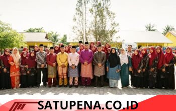 Tampil Memukau Dengan Busana Melayu Tamiang, Kapolres Dampingi Bupati Peringati Hardiknas 2026