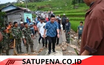 Bupati Humbang Hasundutan Tinjau Jembatan Bailey-Armco, Pastikan Sudah Bisa Dilalui