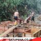 Pembangunan Jembatan Plat Beton di Suka Makmur Dimulai, TMMD Ke-128 Perkuat Akses Infrastruktur