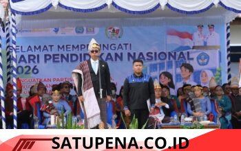 ‎Hardiknas di Siborongborong: Bupati Taput Tegaskan Pendidikan Karakter Prioritas Utama Hadapi Era AI.