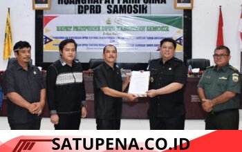 DPRD Setujui LKPJ Bupati Samosir Tahun Anggaran 2025.