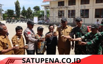 Kapolres Toba Hadiri Upacara Pembukaan Bakti TNI AD Tahun 2026 .