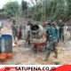 Semangat Satgas TMMD dan Warga Menggelora, Material Siap Dukung Pembangunan Gorong-Gorong