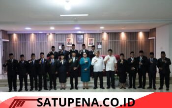‎Segarkan Birokrasi, Bupati JTP Lantik Pejabat Eselon II dan Beri Deadline Satu Minggu Serahkan Program Konkret.