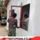 Satgas TMMD ke-128 Aceh Tamiang Genjot Pembangunan RTLH, Pintu dan Jendela Mulai Terpasang