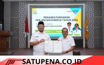 Bupati Armia Pahmi Pimpin Penandatanganan Perjanjian Kinerja 2026, Tegaskan Komitmen Akuntabilitas dan Pelayanan Publik
