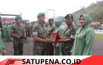 Dandim 0106 Aceh Tengah Pimpin Upacara Purna Tugas, Tujuh Prajurit Resmi Purnawirawan