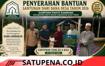 Kepedulian Nyata: Pemerintah Gampong Pante Rambong Salurkan Santunan Duka untuk Warga