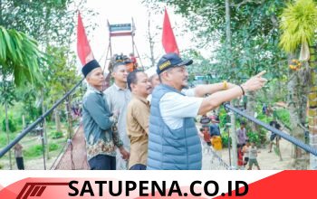Jembatan Gantung Perintis Garuda Resmi Beroperasi, Hubungkan Dua Kampung di Aceh Tamiang