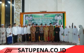 Ahzan Hadiri Peusijuek Jamaah Haji Lhokseumawe, 241 Calon Jamaah Siap Berangkat ke Tanah Suci