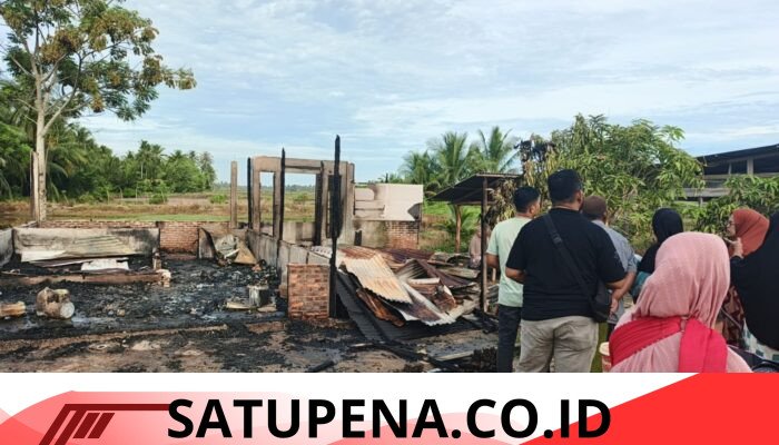 Warkop Sekaligus Rumah Di Seunuddon Terbakar, Kerugian Ditaksir Rp 130 Juta