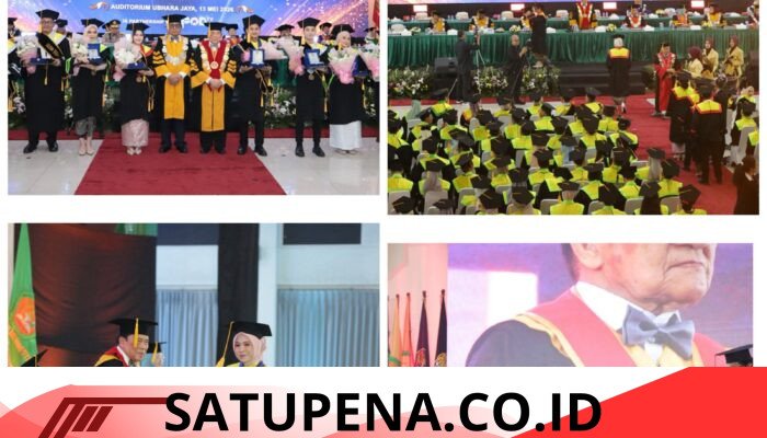 Universitas Bhayangkara Jakarta Raya Wisuda 464 Lulusan, Tegaskan Komitmen Bela Negara dan Daya Saing Global