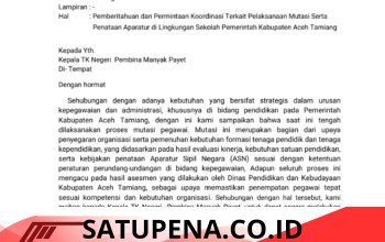 BKPSDM Aceh Tamiang Tegaskan Surat Mutasi Guru yang Beredar Palsu
