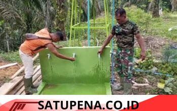 Satgas TMMD Ke-128 Aceh Tamiang Tuntaskan Sumur Bor, Warga Kini Nikmati Akses Air Bersih