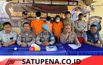 Resahkan Warga Bakaran Batu, Tiga Pencuri Sawit Diciduk Polsek Torgamba Saat Angkut Hasil Curian