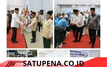 Wakil Wali Kota Lhokseumawe Lepas 393 Jamaah Calon Haji Kloter BTJ-11 Embarkasi Aceh