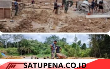 Dukung Sektor Pertanian, Jembatan Plat Beton TMMD Jadi Solusi Akses Warga.