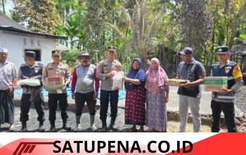 Polsek Bandar Dua Salurkan Bantuan untuk Korban Kebakaran di Paya Baroh
