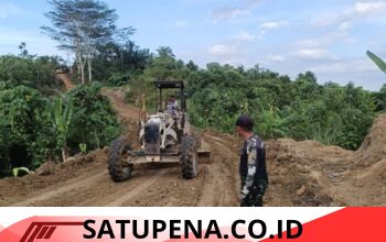 Koptu Domo Saragi: Sebelum Penutupan TMMD Pembukaan Jalan Dipercepat Agar Segera Bermanfaat Bagi Warga