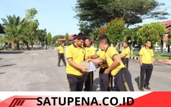 Jumat Berkah, Polres Aceh Singkil Gelar Donasi untuk Bantu Pengobatan Anak Personel Polri
