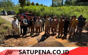 ‎Sinergi Lintas Provinsi, Bupati JTP Hutabarat Tinjau Pemulihan Jalan BKPSU dan Lokasi Huntap Bantuan Gub Jabar.