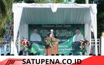 Dandim 0117/Atam dan Forkopimda Laksanakan Sholat Idul Adha 1447 H di Pendopo Bupati Aceh Tamiang