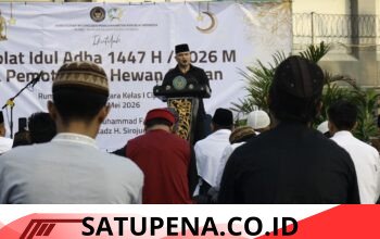 Rutan Kelas I Cipinang Gelar Sholat Idul Adha 1447 H Penuh Khidmat