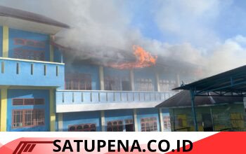 Kebakaran Landa Ponpes Aswaja Bener Meriah, Tiga Ruang Kelas Ludes Terbakar